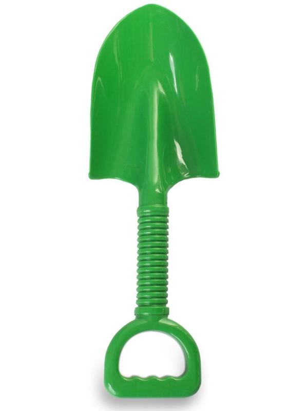 Набор для игры в песке №20: ведро большое, совок, грабли, 4 формочки