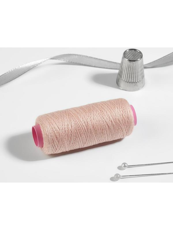 Нитки 40/2, 200 м, цвет лилово-бежевый №707