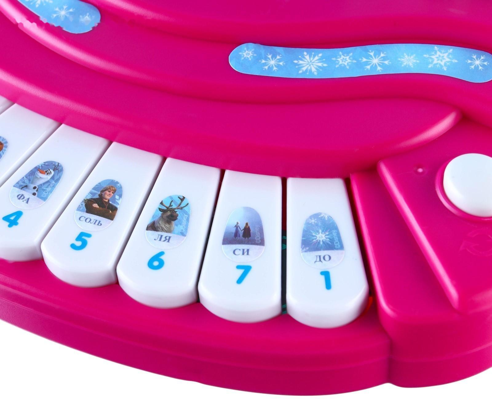 Пианино «Холодное сердце» DISNEY, звук, свет