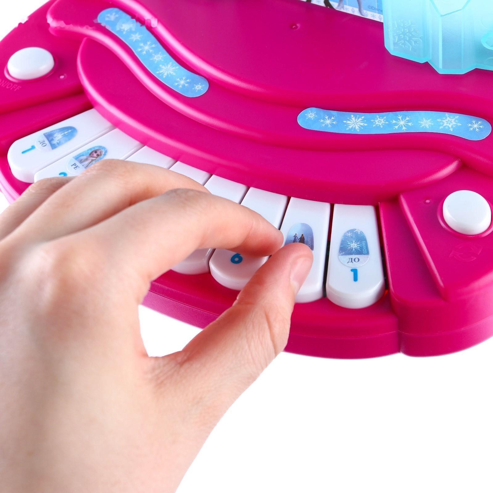 Пианино «Холодное сердце» DISNEY, звук, свет