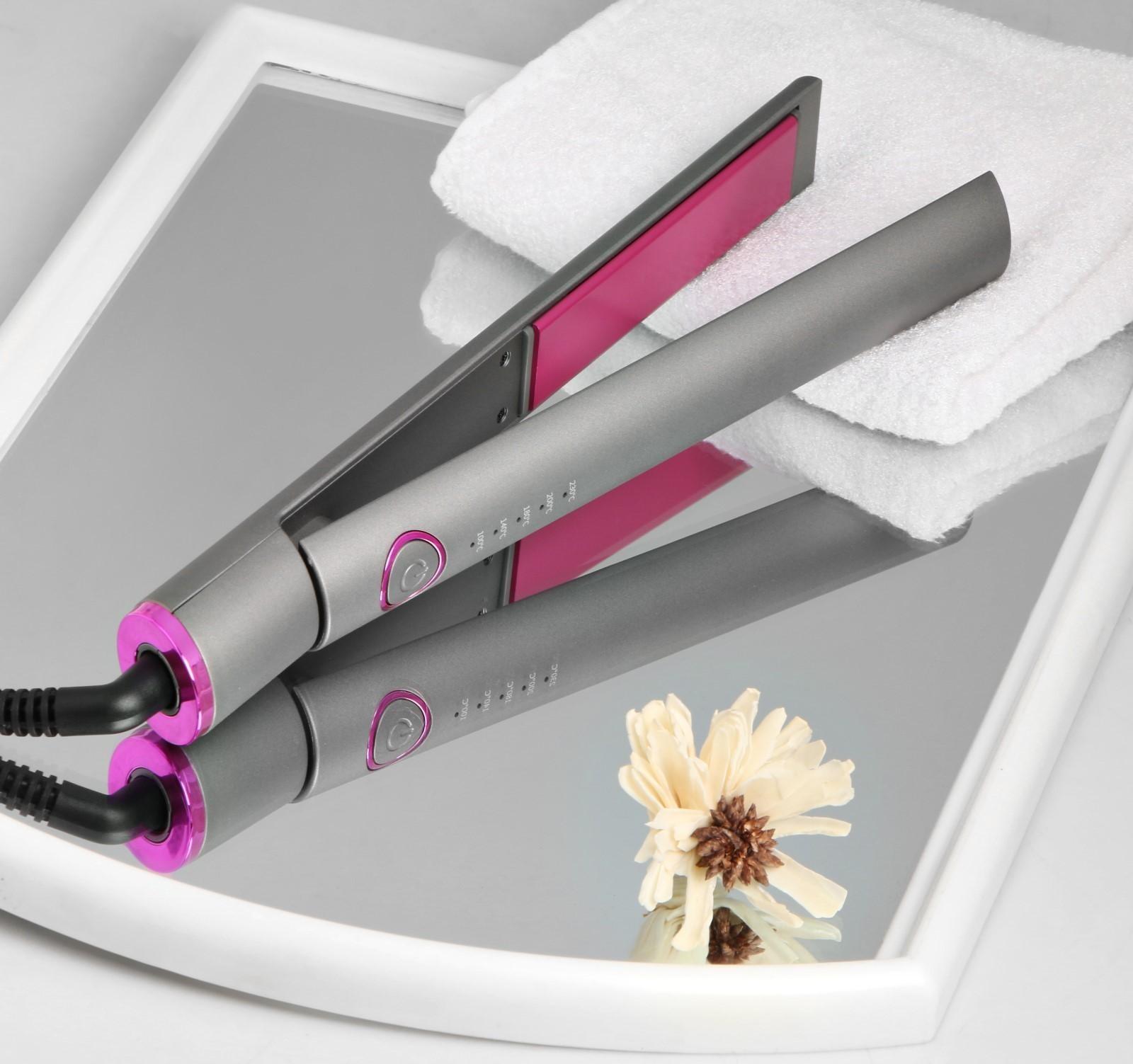 Выпрямитель Windigo LW-41, 45 Вт, керамическое покрытие, до 230°C, серо-розовый