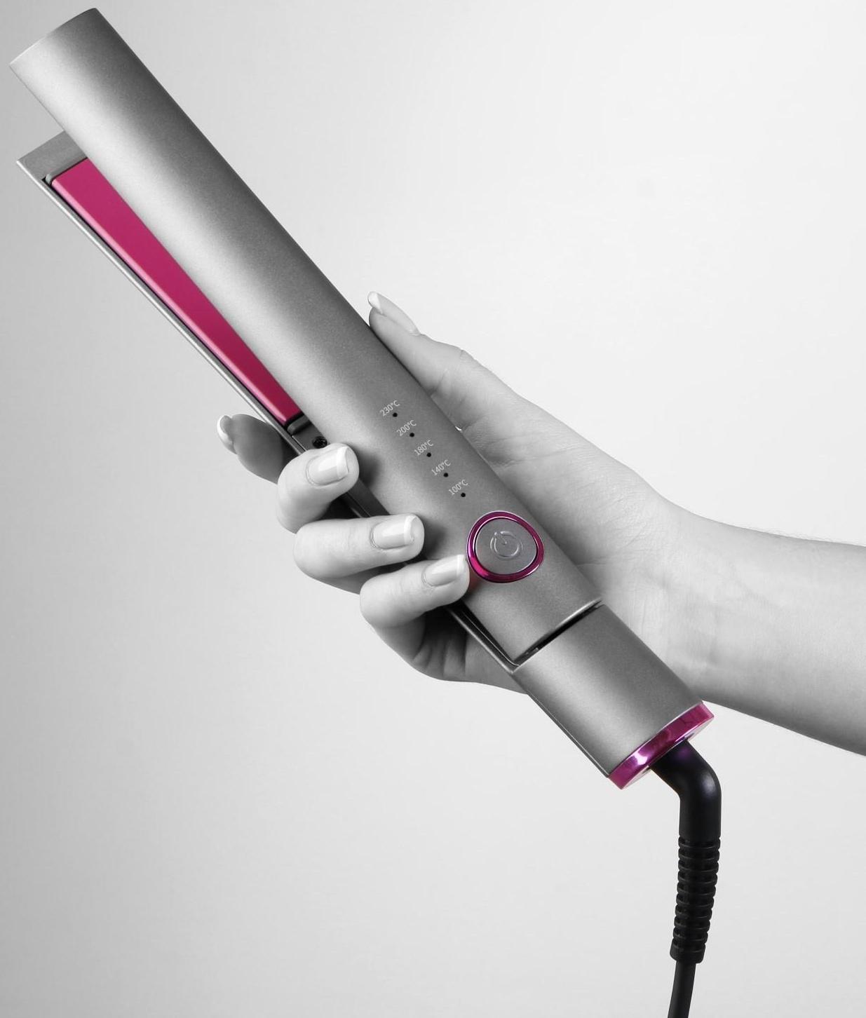 Выпрямитель Windigo LW-41, 45 Вт, керамическое покрытие, до 230°C, серо-розовый