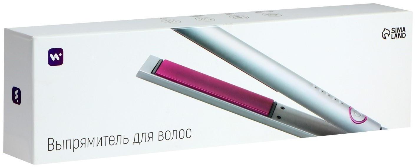 Выпрямитель Windigo LW-41, 45 Вт, керамическое покрытие, до 230°C, серо-розовый