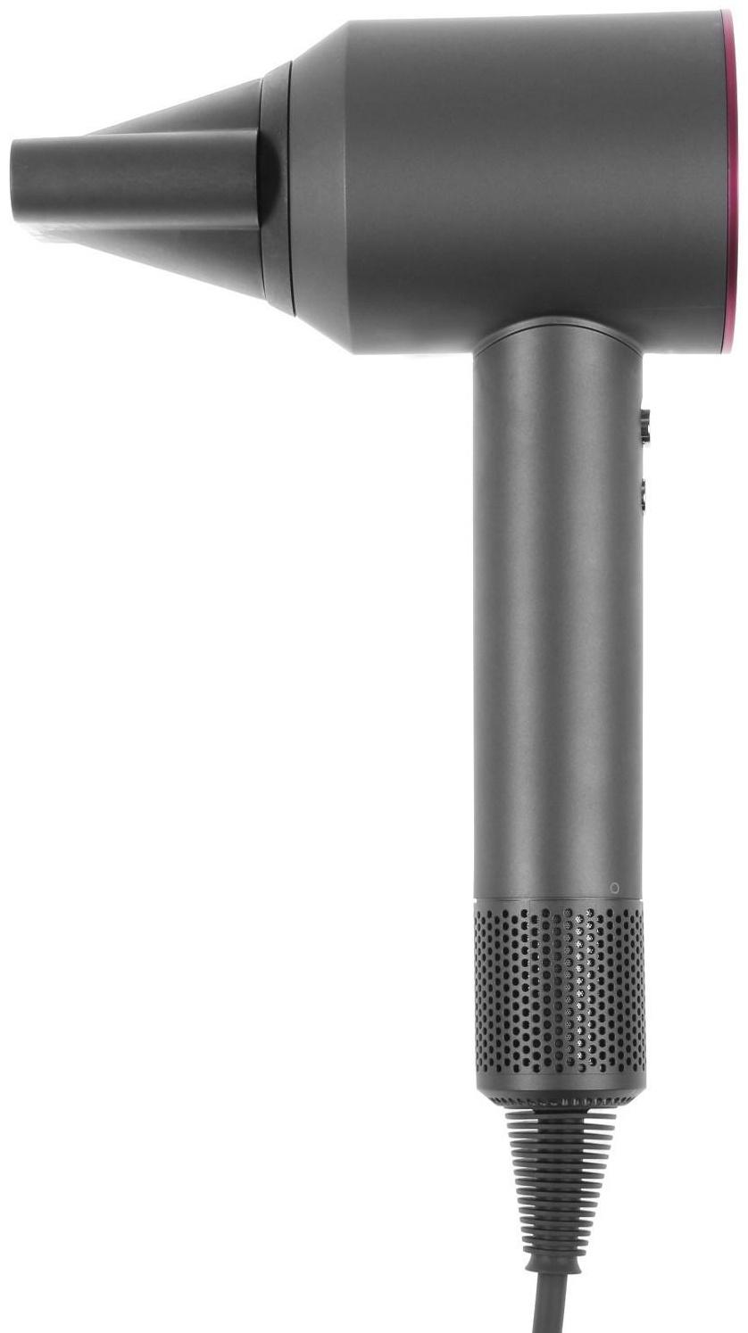 Фен Windigo LF-03, 1250 Вт, 3 температурных режима, 3 скорости, концентратор, серо-розовый