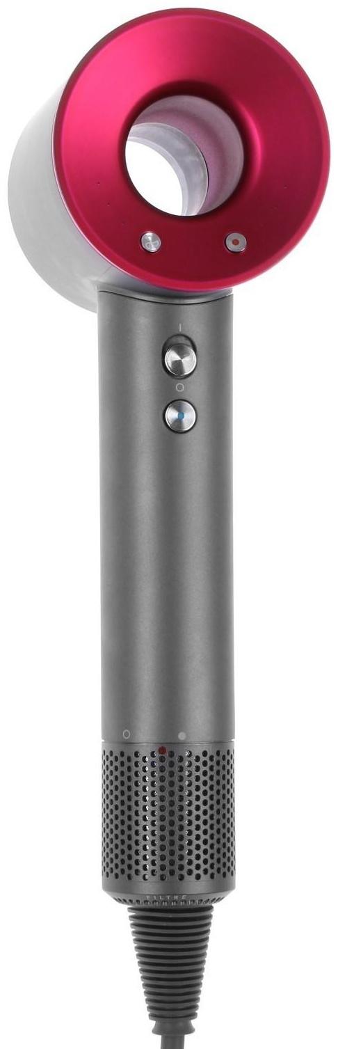 Фен Windigo LF-03, 1250 Вт, 3 температурных режима, 3 скорости, концентратор, серо-розовый