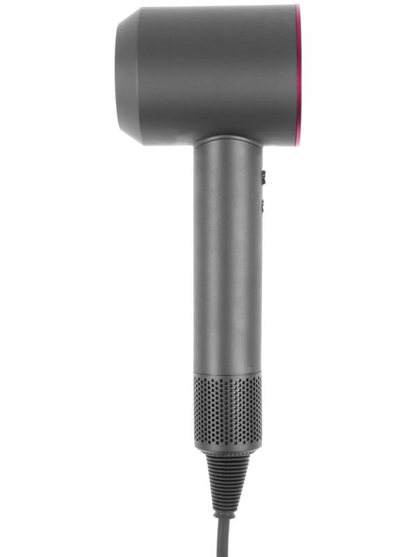 Фен Windigo LF-03, 1250 Вт, 3 температурных режима, 3 скорости, концентратор, серо-розовый