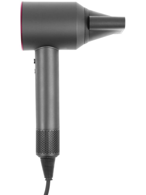 Фен Windigo LF-03, 1250 Вт, 3 температурных режима, 3 скорости, концентратор, серо-розовый