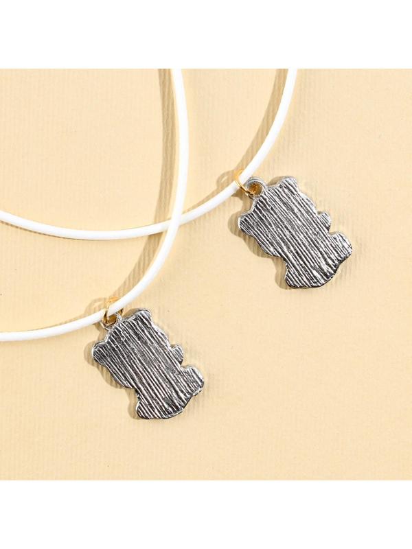 Кулоны неразлучники «Чудить вместе», длина 50 см