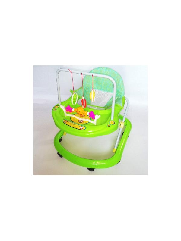 Ходунки детские с игровыми подвесками 8 колес (3 цвета)