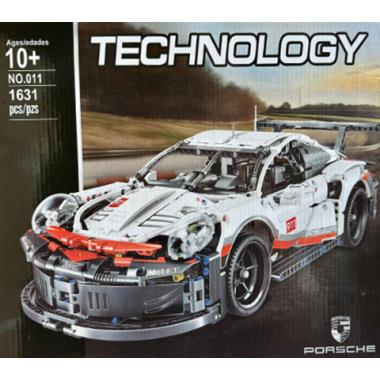 Конструктор «Porsche 911 RSR» 011 (Technic) / 1631 деталь