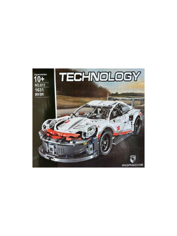 Конструктор «Porsche 911 RSR» 011 (Technic) / 1631 деталь