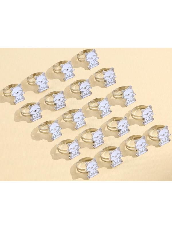 Кольца «Котик», 1,5 х 1 х 2 см