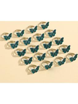 Кольца «Бабочка», 1,5 х 1 х 2 см