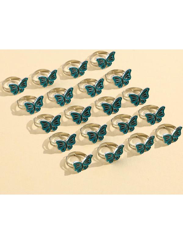 Кольца «Бабочка», 1,5 х 1 х 2 см