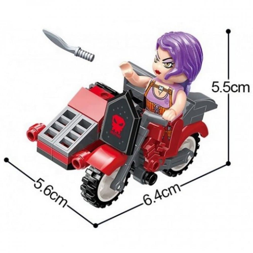 Конструктор Qman «Штурмовой вертолёт» 3211 / 352 детали