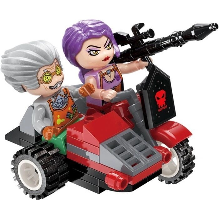 Конструктор Qman «Штурмовой вертолёт» 3211 / 352 детали