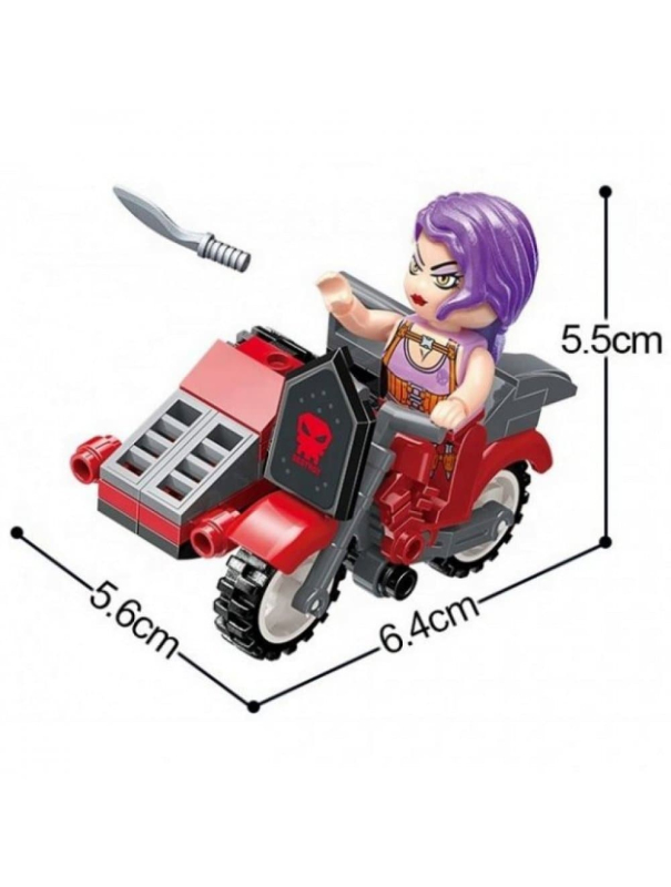 Конструктор Qman «Штурмовой вертолёт» 3211 / 352 детали