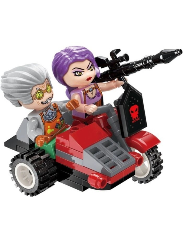 Конструктор Qman «Штурмовой вертолёт» 3211 / 352 детали