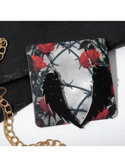 Серги акрил 