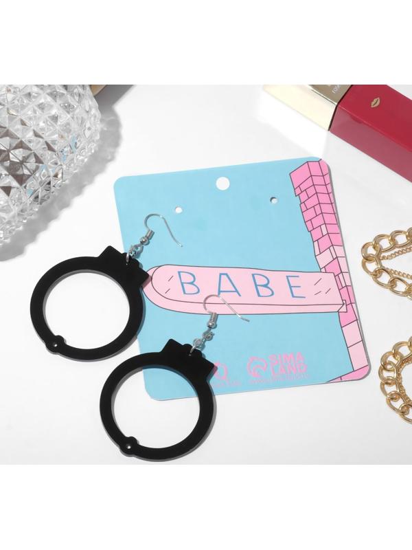 Серги акрил 