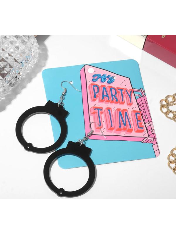 Серги акрил 