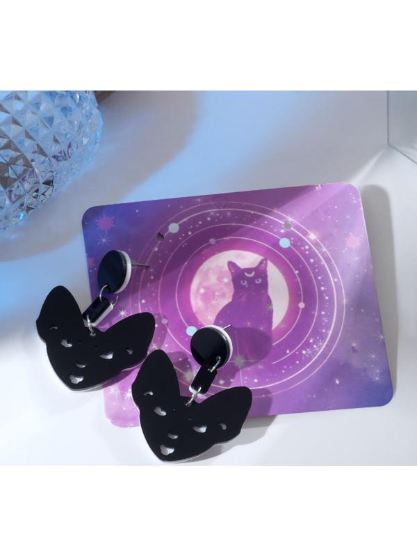 Серги акрил 