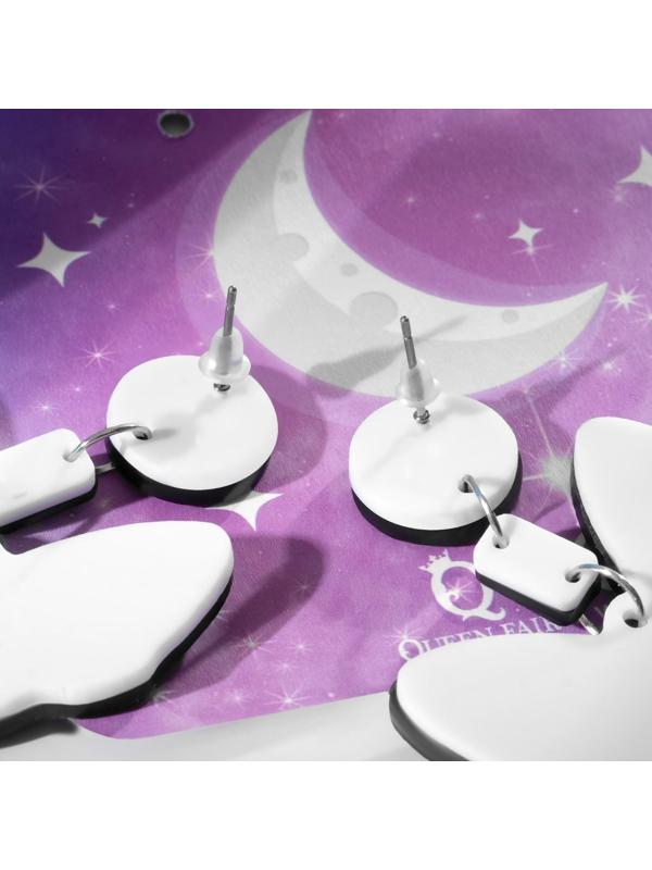 Серги акрил 