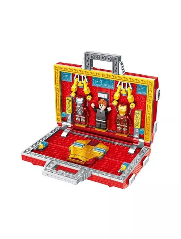 Конструктор LW «Чемодан СуперГероя» 2092 (Super Heroes) / 516 деталей