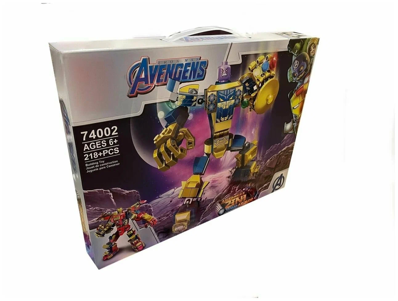Конструктор MG «Лига Мести Перчатка» 74002 (Super Heroes 76141) / 200 деталей