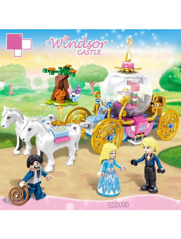 Конструктор Zhe Gao «Звездная карета» QL1175 / 255 деталей