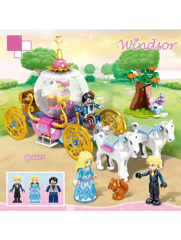 Конструктор Zhe Gao «Звездная карета» QL1175 / 255 деталей