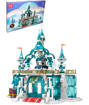 Конструктор Mould King «Замок принцессы: Замороженный вход» 11007 / 1098 деталей