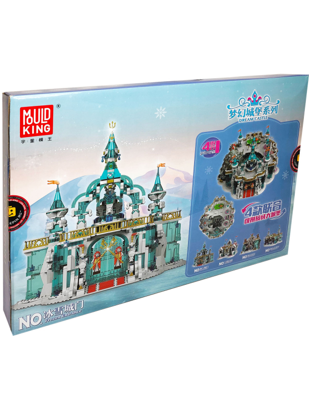 Конструктор Mould King «Замок принцессы: Замороженный вход» 11007 / 1098 деталей