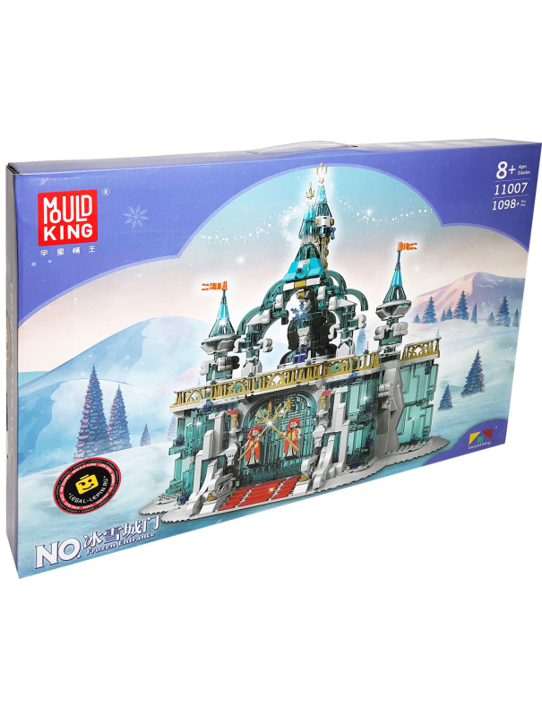 Конструктор Mould King «Замок принцессы: Замороженный вход» 11007 / 1098 деталей