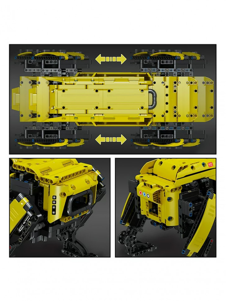 Радиоуправляемый конструктор Mould King «Робот-собака BD1» 15066 / 936 деталей