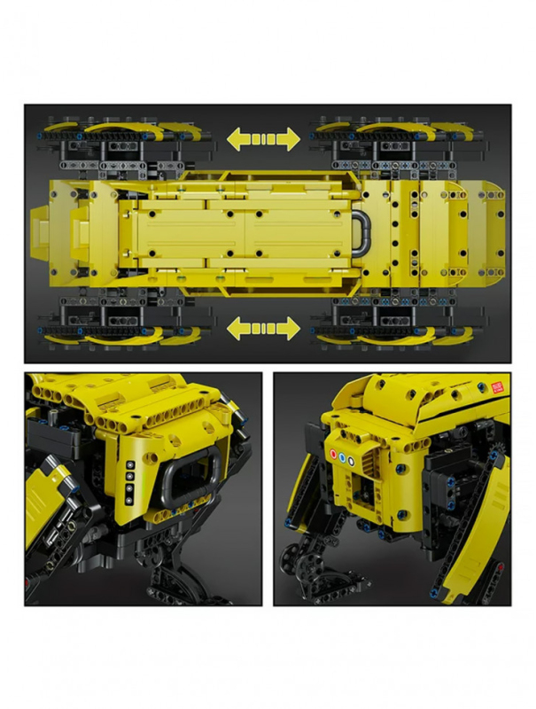 Радиоуправляемый конструктор Mould King «Робот-собака BD1» 15066 / 936 деталей