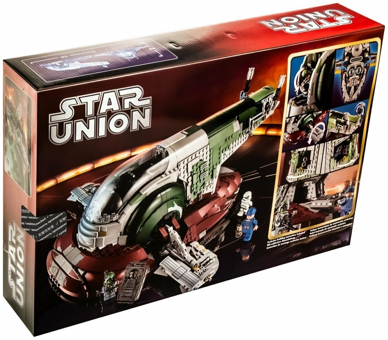 Конструктор «Slave I - Звездолет Боба Фетта» T19029 (Star Wars 75060) / 2058 деталей