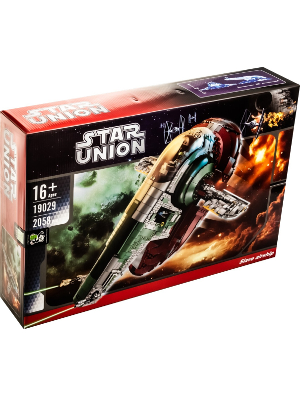 Конструктор «Slave I - Звездолет Боба Фетта» T19029 (Star Wars 75060) / 2058 деталей