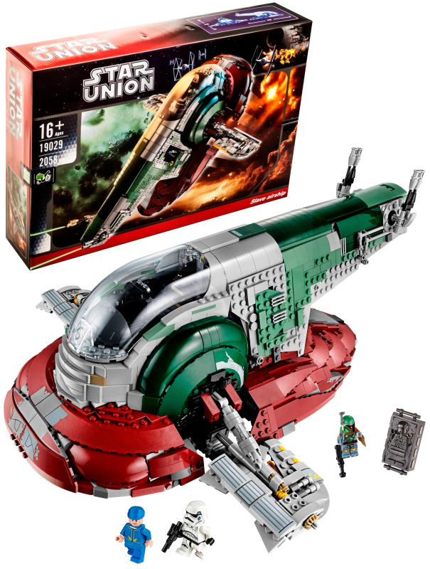 Конструктор «Slave I - Звездолет Боба Фетта» T19029 (Star Wars 75060) / 2058 деталей