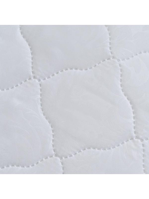 Одеяло облегченное 140х205см, файбер 100г/м, микрофибра белая 80г/м, 100% полиэстер