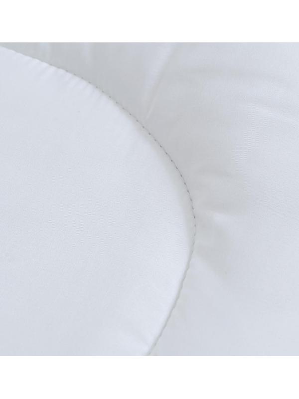 Одеяло одноигол 172х205см, файбер 500г/м, микрофибра белая 80г/м, 100% полиэстер