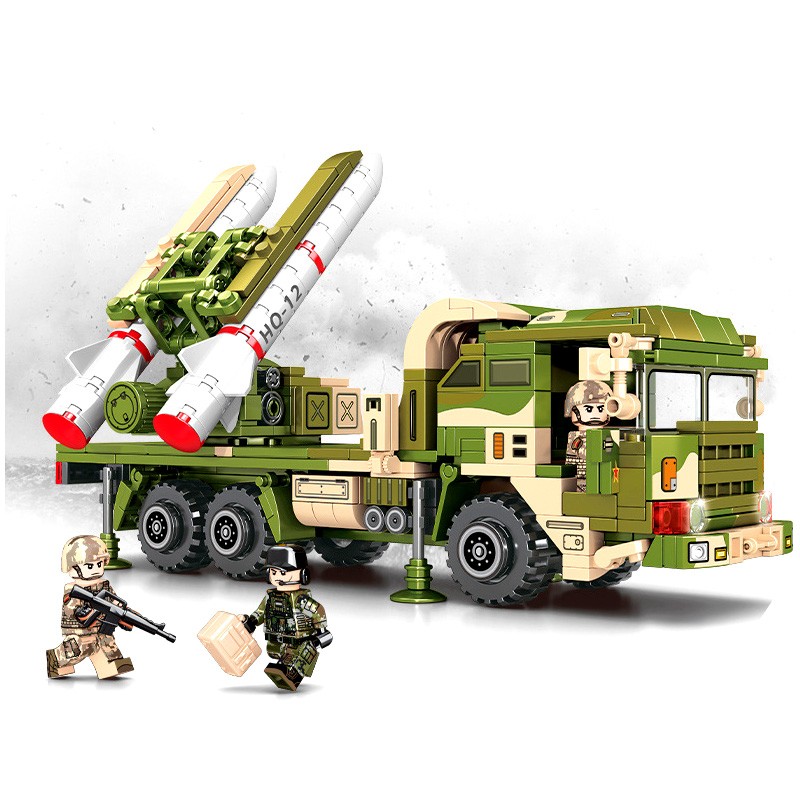 Конструктор Sembo Block «Зенитный ракетный комплекс HQ-12» 105717 / 563 детали