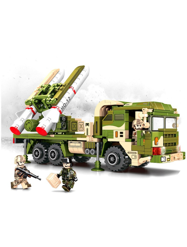 Конструктор Sembo Block «Зенитный ракетный комплекс HQ-12» 105717 / 563 детали