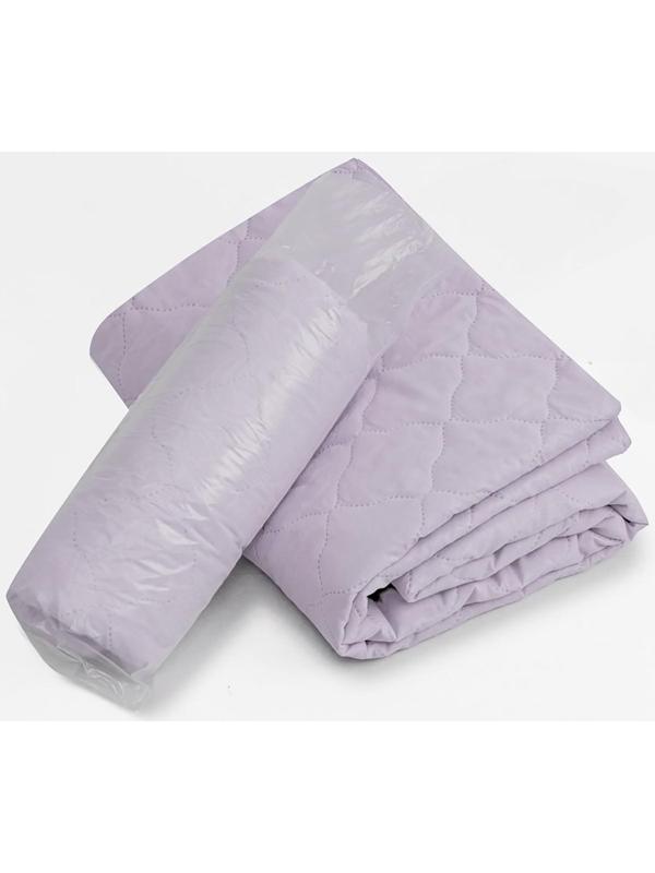 Покрывало 200х215см, лаванда, синтепон 100г/м, микрофибра 80г/м, 100% полиэстер