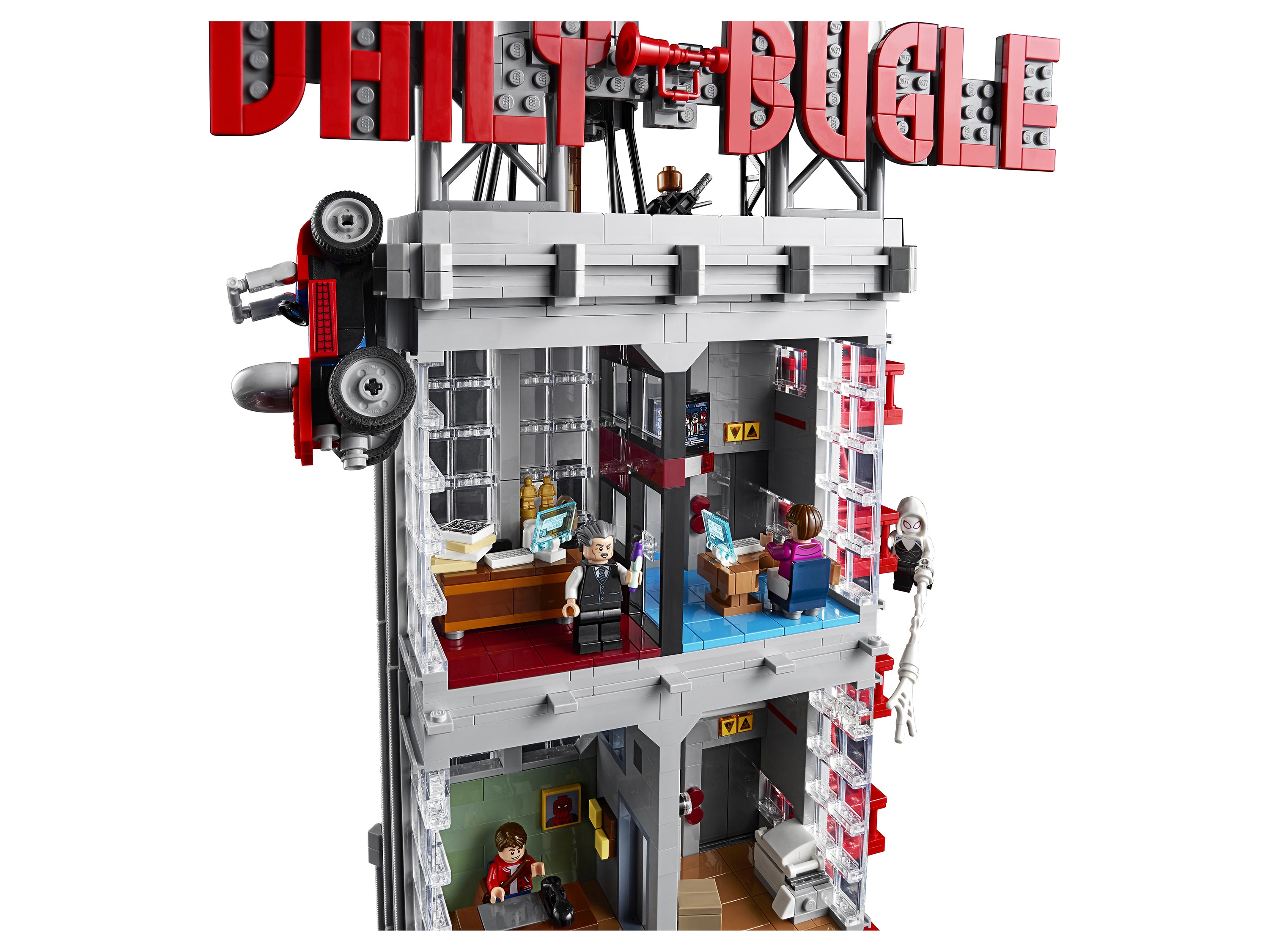 Конструктор «Редакция Дейли Бьюгл» 77008 (Super Heroes 76178) / 3772 детали