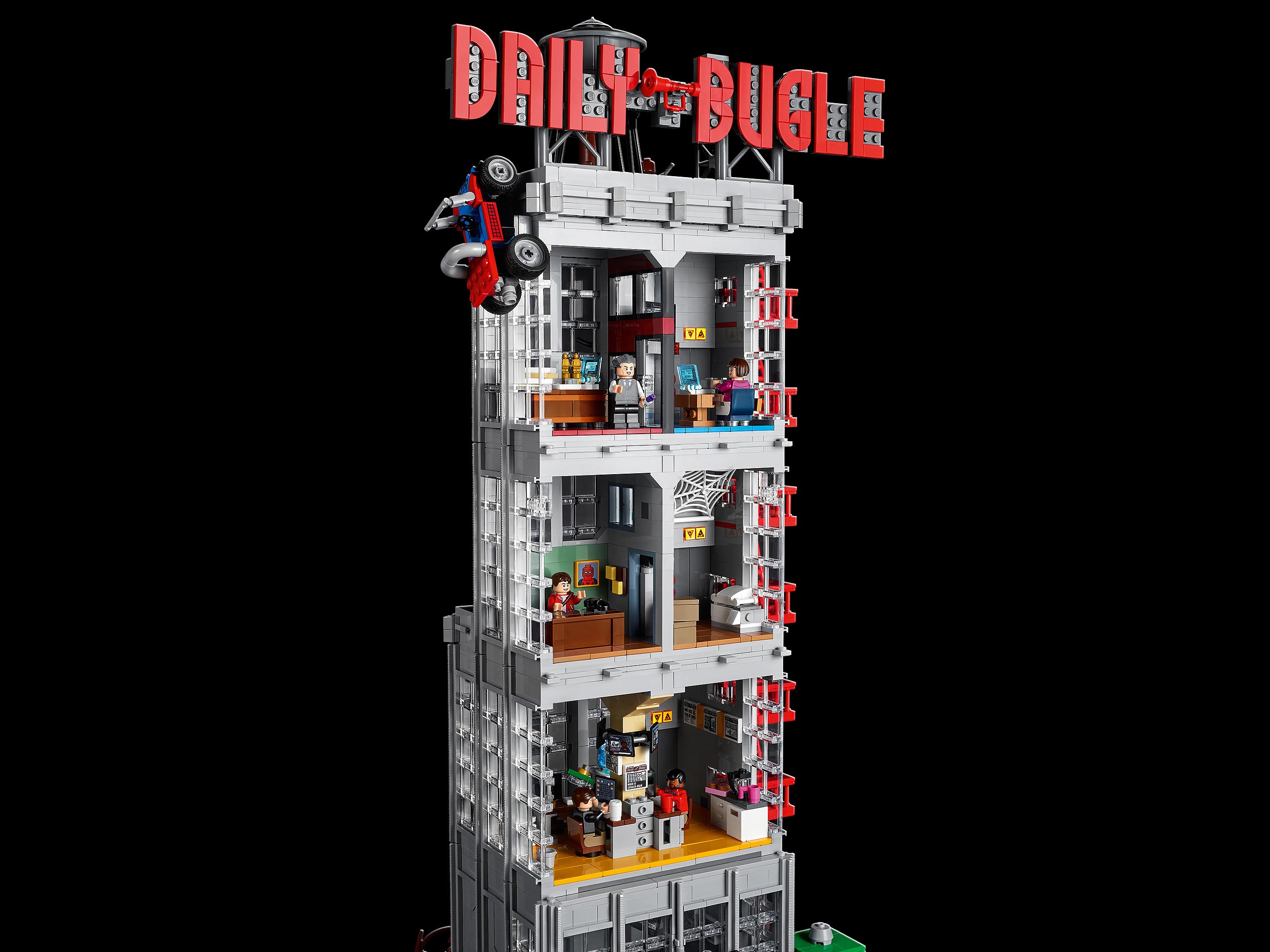 Конструктор «Редакция Дейли Бьюгл» 77008 (Super Heroes 76178) / 3772 детали