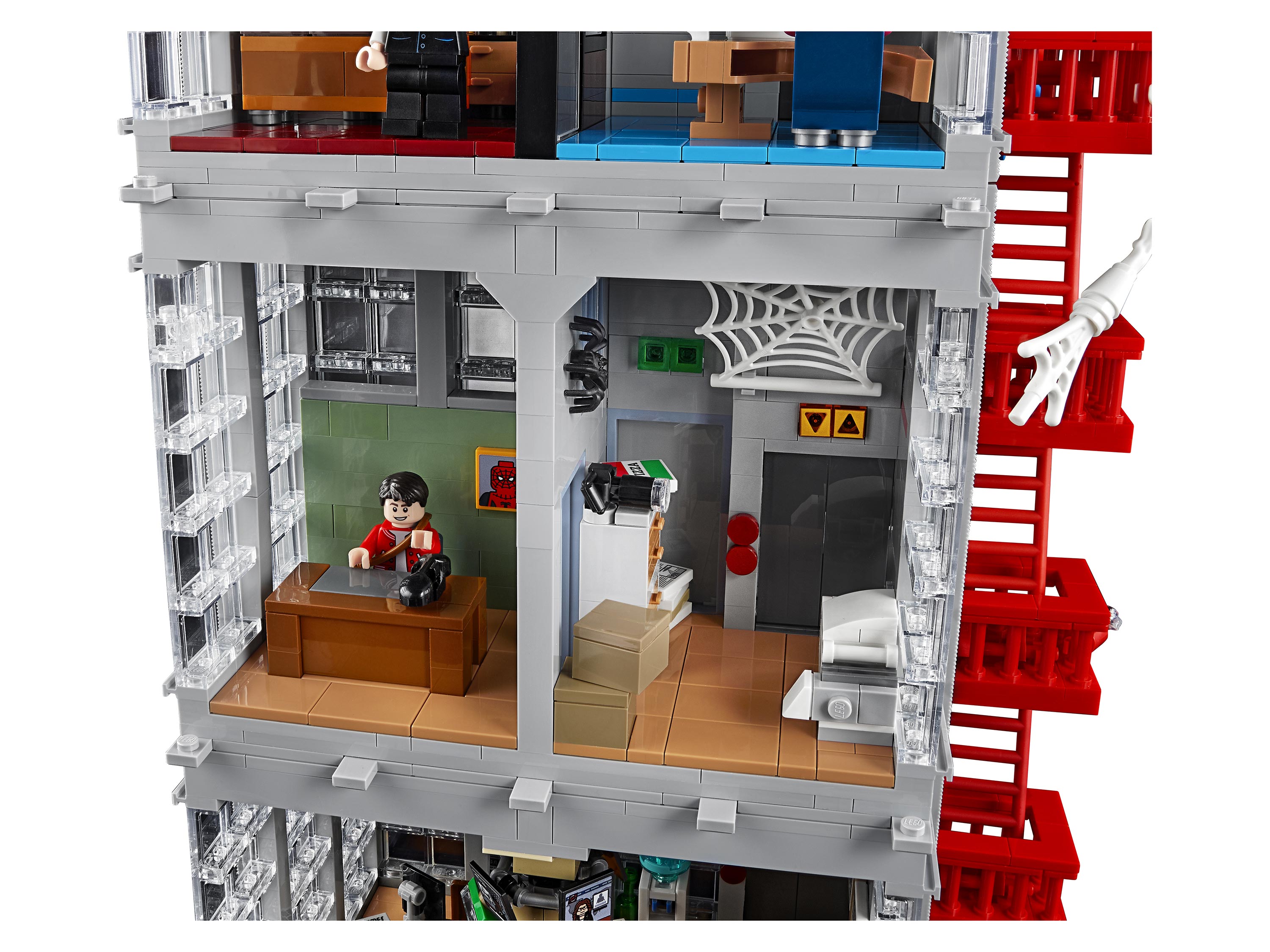 Конструктор «Редакция Дейли Бьюгл» 77008 (Super Heroes 76178) / 3772 детали