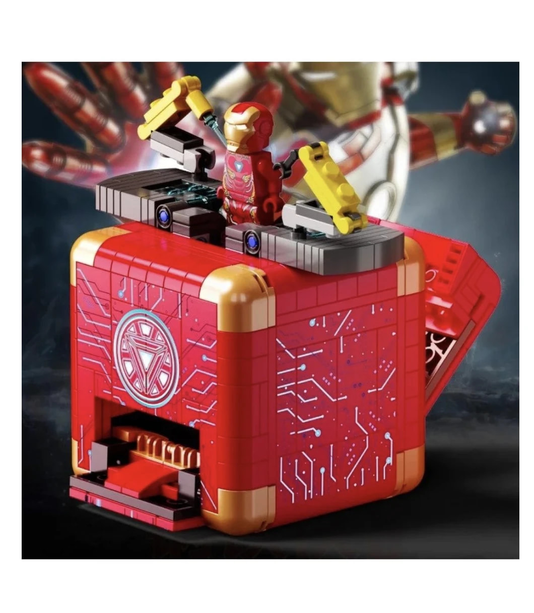 Конструктор LWCK «Стальной Ящик Ниндзя» 2075 / 503 детали