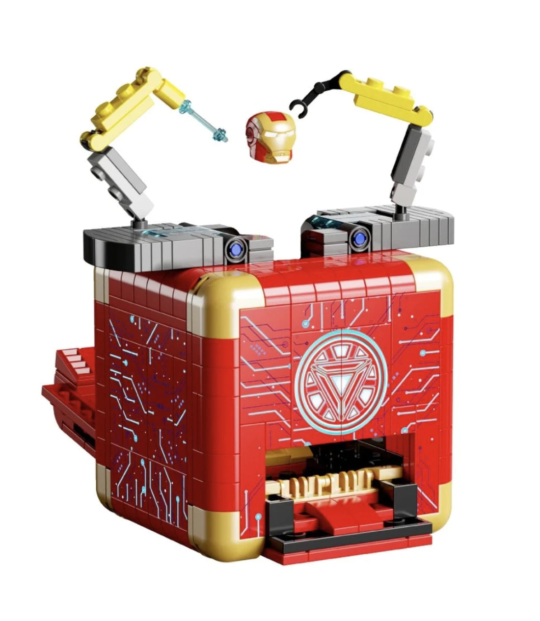 Конструктор LWCK «Стальной Ящик Ниндзя» 2075 / 503 детали