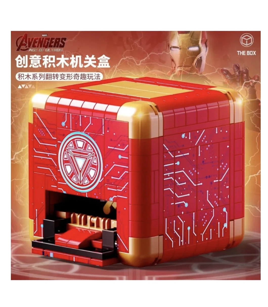 Конструктор LWCK «Стальной Ящик Ниндзя» 2075 / 503 детали